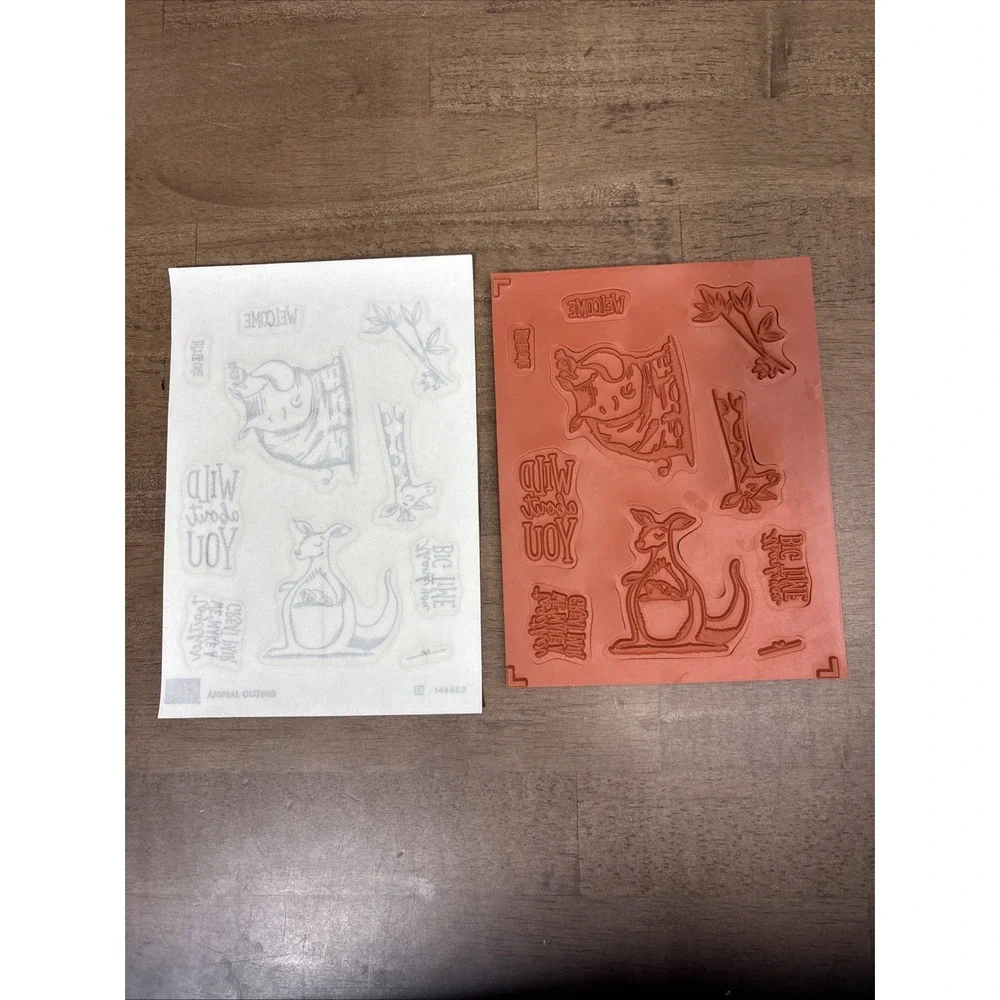 Stampin' Up! Animal Outing Stamps & Animal Friends Dies